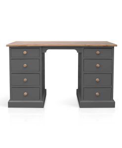 Beyond Home The Soho Painted Furniture Collection Large Dressing Table in Grey